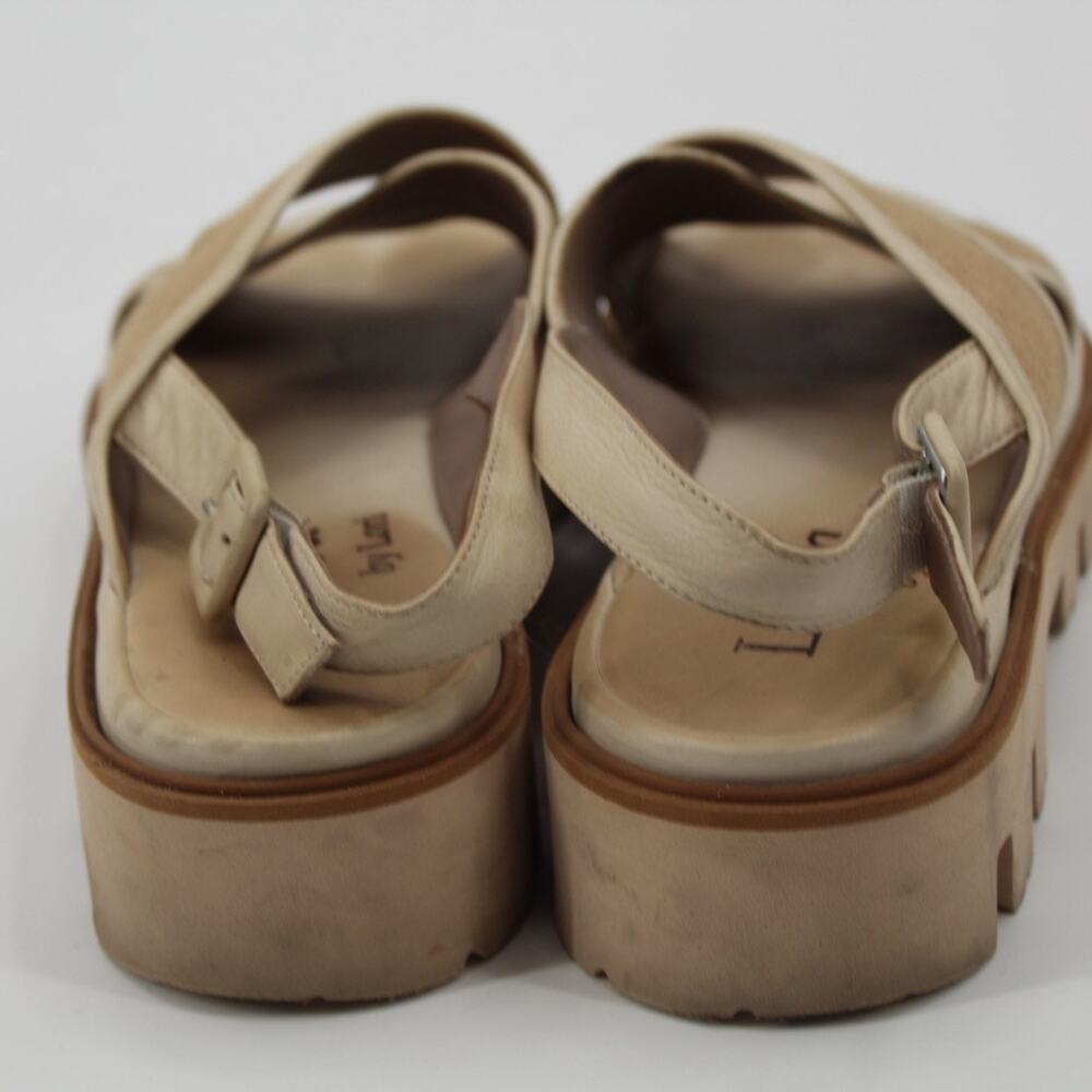 L'idea By Lori Raffia Crisscross Platform Sandals… - image 4